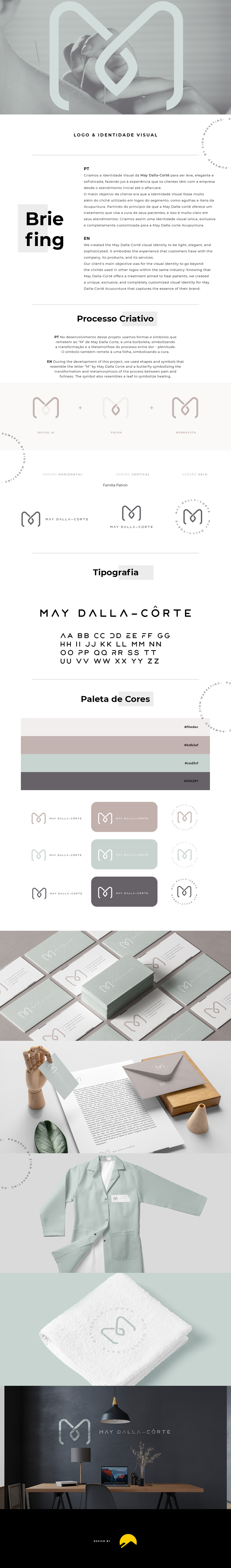 May Dalla-Cortê – Branding - Desktop