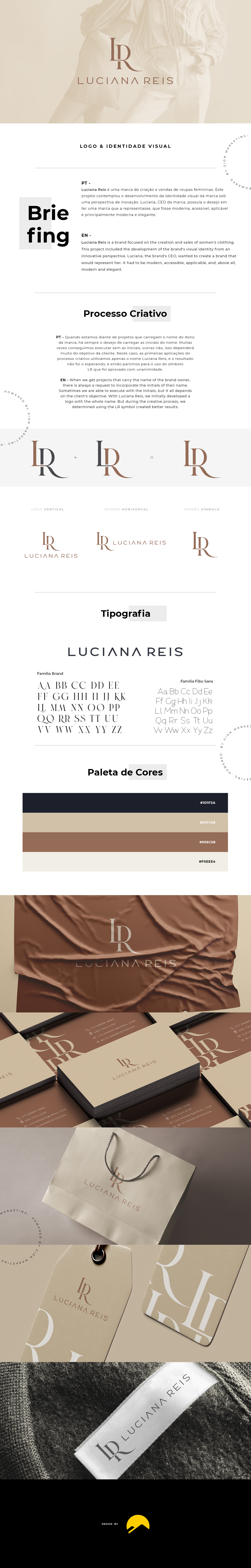 Luciana Reis – Branding - Desktop